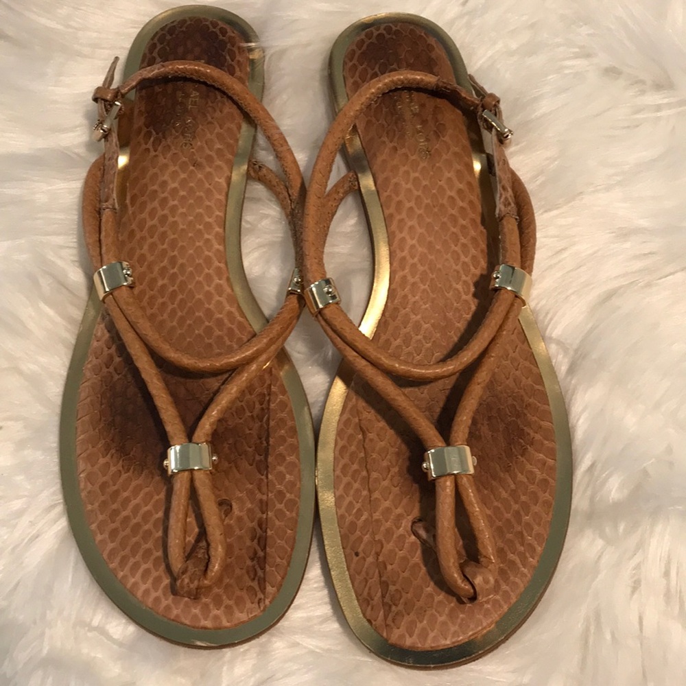 Michael Kors collection snake skin sandals